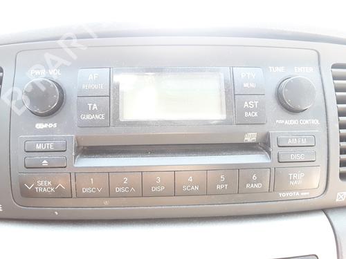 Bilradio TOYOTA COROLLA (_E12_) 2.0 D-4D (CDE120R, CDE120L_) (116 hp) 13535301