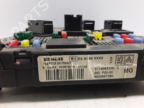 Fuse box CITROËN C3 I (FC_, FN_) 1.4 i Bivalent | BP16496526E1 
