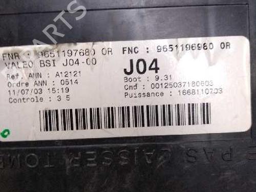 Zekeringkast PEUGEOT 307 (3A/C) [2000-2012]  7468452