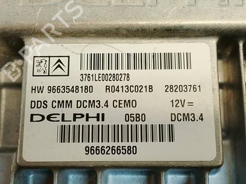 Engine control unit (ECU) CITROËN C5 III (RD_) | BP40435929M57 - Image 2
