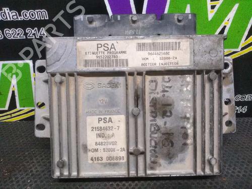 Engine control unit (ECU) PEUGEOT 206 Hatchback (2A/C)  | BP7469596M57 