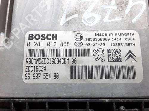 Used Engine control unit (ECU) PEUGEOT 207 (WA_, WC_) 1.6 HDi (90 hp) 8222603