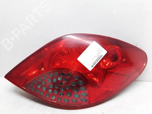 Right taillight PEUGEOT 207 (WA_, WC_) 1.6 HDi | BP9532665C35 