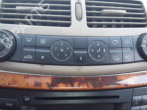 AC-Styringsenhed/Manøvreenhed MERCEDES-BENZ E-CLASS (W211) E 270 CDI (211.016) (177 hp) 13250719