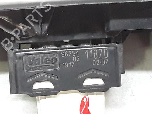 Right front window switch PEUGEOT 208 I (CA_, CC_) 1.4 HDi | BP13377631I26