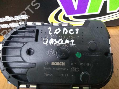 Used Throttle body NISSAN QASHQAI / QASHQAI +2 I (J10, NJ10, JJ10E) [2006-2014]  7467387