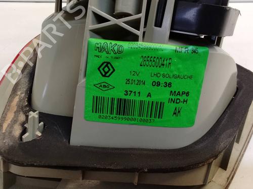Left tailgate light RENAULT FLUENCE (L3_) 1.5 dCi (L30D, L30L, L306, L33F, L33L, L33M, L33V, L33W) | BP36650344C79 - Image 2