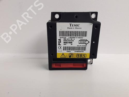 Airbag module CITROËN C3 I (FC_, FN_) 1.4 HDi (68 hp) 16072637
