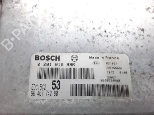 Engine control unit (ECU) CITROËN XSARA PICASSO (N68) 2.0 HDi | BP8223950M57