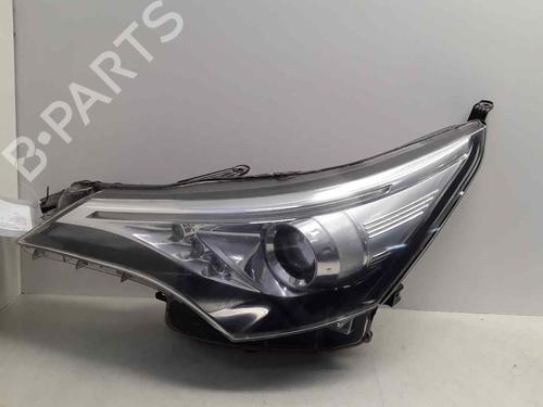 Left headlight TOYOTA AVENSIS Saloon (_T27_) 2.0 D-4D (WWT271_) | BP12979510C28