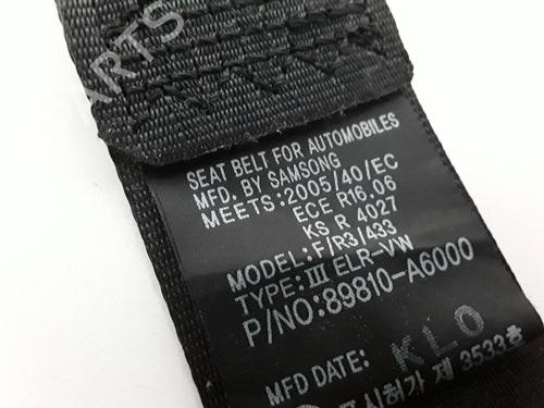 Used Rear left seatbelt HYUNDAI i30 (GD) [2011-2025]  8793733