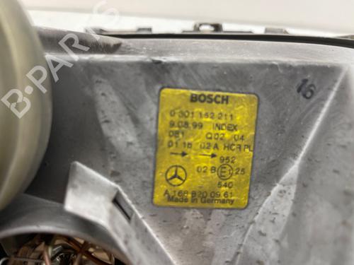 Left headlight MERCEDES-BENZ A-CLASS (W168) A 170 CDI (168.008) | BP25026751C28 