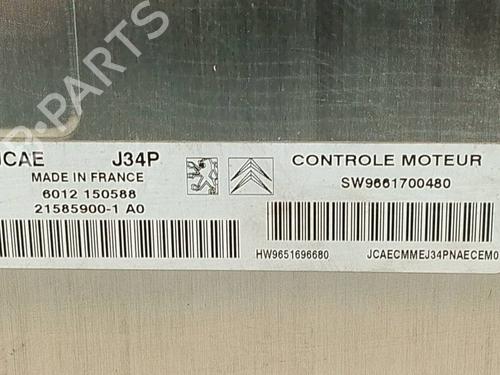 Engine control unit (ECU) CITROËN C2 (JM_) 1.1 | BP40281937M57 - Image 2