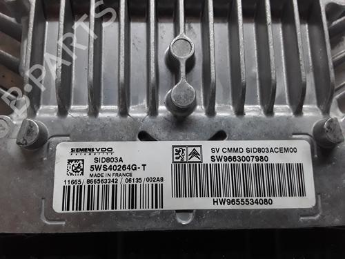 Engine control unit (ECU) PEUGEOT 407 SW (6E_, 6D_) 2.0 HDi 135 | BP7817283M57 