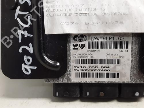 Used Engine control unit (ECU) PEUGEOT 307 CC (3B) 2.0 16V (136 hp) 16724484