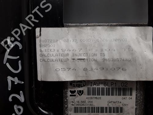 Engine control unit (ECU) PEUGEOT 307 CC (3B) 2.0 16V | BP16724484M57 