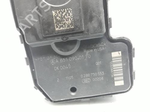 Used Throttle body MERCEDES-BENZ E-CLASS (W212) E 220 CDI / BlueTEC (212.001, 212.002) (170 hp) 7561939