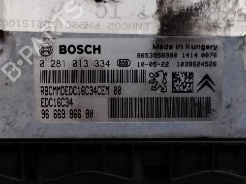 Engine control unit (ECU) PEUGEOT 5008 (0U_, 0E_) | BP36814331M57 - Image 3