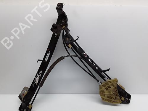 Used Front right window mechanism SEAT LEON (1P1) [2005-2013]  7473890