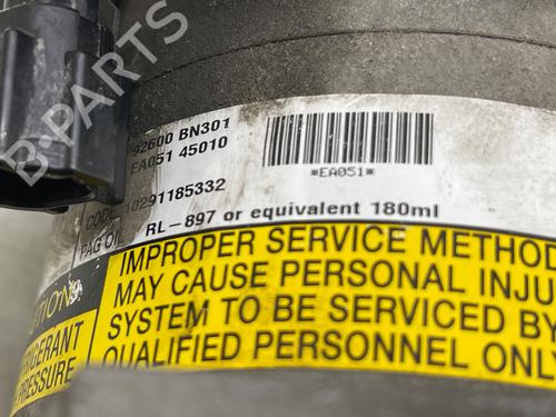 AC compressor NISSAN ALMERA II (N16) 2.2 Di | BP26488121M34 