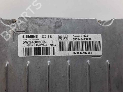 Engine control unit (ECU) PEUGEOT 307 (3A/C) 2.0 HDi 90 | BP24493372M57 