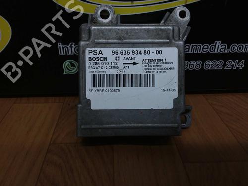 ECU airbags PEUGEOT 207 SW (WK_)  | BP8652281M53 