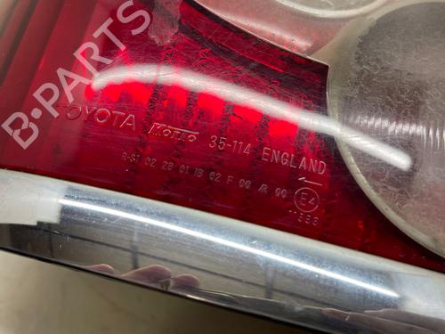 Left taillight TOYOTA AVENSIS (_T25_) 2.2 D-4D (ADT251_, ADT251R) | BP29924067C34