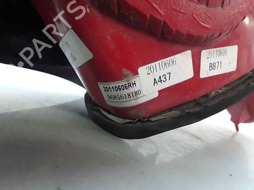 Right taillight PEUGEOT 206+ (2L_, 2M_) 1.4 HDi eco 70 | BP23886825C35 