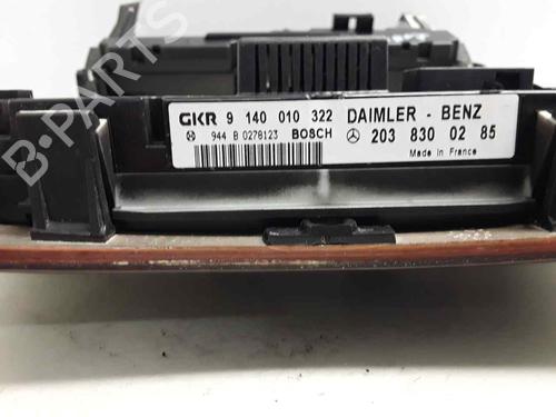 Commande Chauffage MERCEDES-BENZ C-CLASS (W203) C 200 Kompressor (203.045) | BP16779876I5 