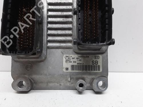 Engine control unit (ECU) OPEL AGILA A (H00) 1.2 16V (F68) | BP12449074M57 