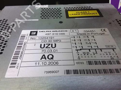 Bilradio OPEL ASTRA H (A04)  | BP7468960E6 