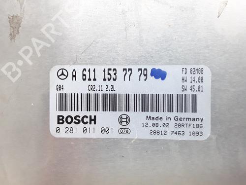 Engine control unit (ECU) MERCEDES-BENZ C-CLASS Coupe (CL203) C 220 CDI (203.706) | BP9504040M57 