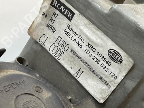 Right headlight ROVER 75 (RJ) 2.0 V6 | BP22936894C29 