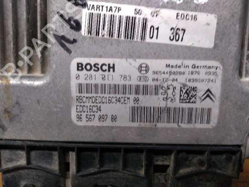 Engine control unit (ECU) PEUGEOT 206 Hatchback (2A/C)  | BP7467707M57 