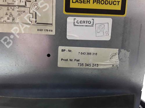 Radio LANCIA YPSILON (843_) 1.2 (843.AXB1A) | BP18908444E6 
