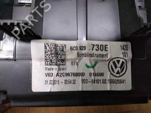 Instrument cluster VW POLO V (6R1, 6C1)  | BP7468373C47