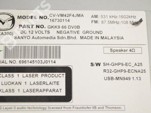 Electronic module MAZDA 6 Estate (GJ, GL) 2.2 D (GJ2FW, GJ692) | BP8073209M83 