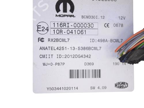 Electronic module FIAT 500L (351_, 352_) 1.4 (199LYB1B) | BP16543214M83 
