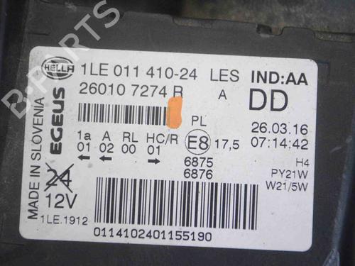 Right headlight RENAULT TRAFIC III Bus (JG_) 1.6 dCi 125 (JGMH) | BP29485599C29 