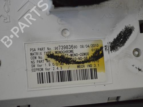 Instrument cluster PEUGEOT RCZ 1.6 16V | BP18042138C47 