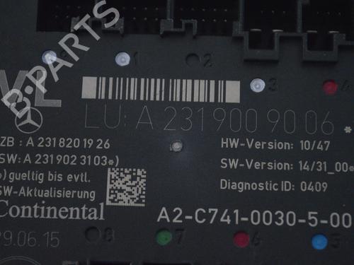 Electronic module MERCEDES-BENZ SL (R231) 400 (231.465) | BP12943061M83 