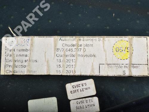 Rear left quarter glass AUDI A3 Convertible (8V7, 8VE) 2.0 TDI | BP8831323C93 