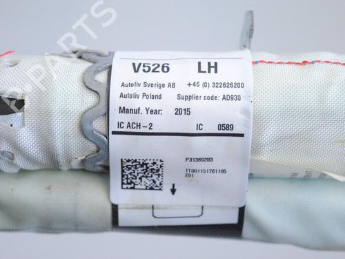 Left curtain airbag VOLVO XC90 II (256) D5 AWD | BP17550409C11 