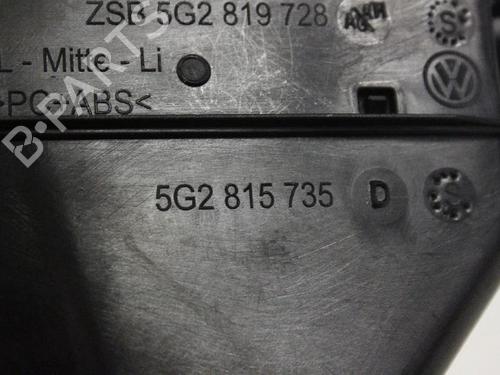 Air vent VW GOLF VII (5G1, BQ1, BE1, BE2) 2.0 R 4motion | BP14814553I21 