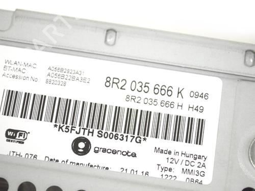 Electronic module AUDI A5 Sportback (8TA) 2.0 TDI quattro | BP14787599M83