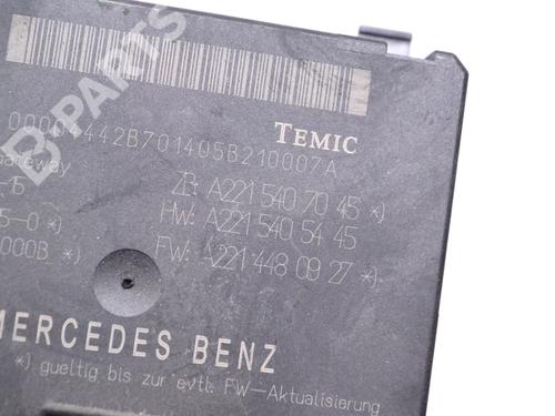 Electronic module MERCEDES-BENZ S-CLASS (W221, V221) S 500 (221.071, 221.171) | BP7502079M83 