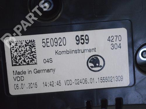 Instrument cluster SKODA OCTAVIA III Combi (5E5, 5E6) 2.0 TDI | BP12176419C47 