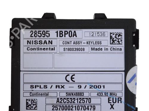 Electronic module INFINITI FX 30d AWD | BP17448765M83 
