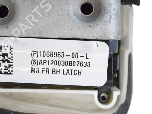 Front right lock TESLA MODEL 3 (5YJ3) EV AWD | BP27828909C97 