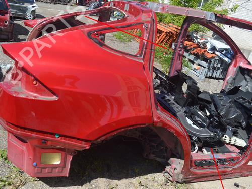 Used Right rear fenders TESLA MODEL X (5YJX) P100D AWD (772 hp) 18027496
